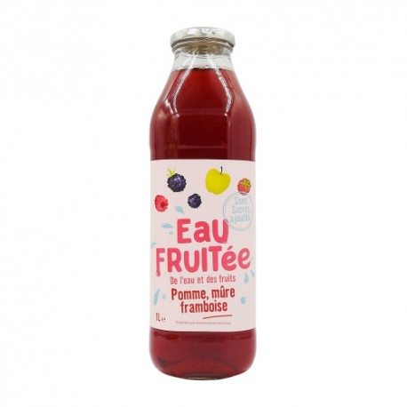 Boisson pomme mûre framboise 1L