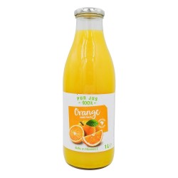 Pur jus d'orange du Brésil bouteille 1L