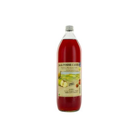 Pur jus de pomme cassis bouteille 1L