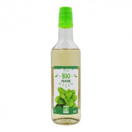 Sirop de Menthe BIO France bouteille 50cl