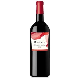 Vin rouge Bordeaux AOP Clément de Bertiac 75cl