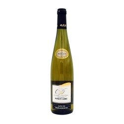 Vin blanc Pinot gris Alsace AOC bouteille 75cl