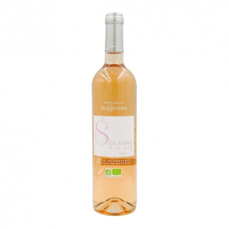 Vin rosé Côtes de Provence Soléane AOP BIO 75cl