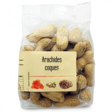 ARACHIDES COQUES PAQUET 95GR