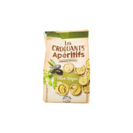 BISCUITS CROQUANTS OLIVES ORIGAN 100GR