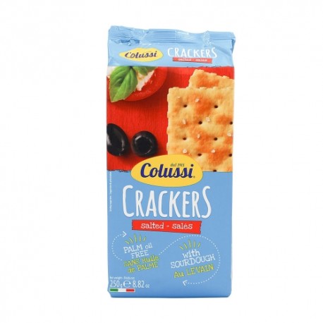 CARTON DE 20 CRACKERS SALES 250GR