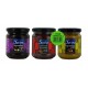 CARTON DE 4 LOTS DE 3 POTS TRIO TAPENADINES NOIRE VERTE TOMATE SAVINO