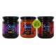 CARTON DE 4 LOTS DE 3 POTS DE180GR  TRIO TAPENADINES POIVRONS TOMATES SAVINO