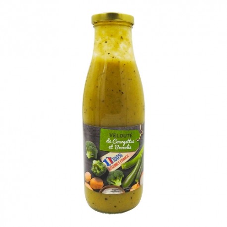 CARTON DE 6 VELOUTE DE COURGETTES T BROCOLIS 73CL