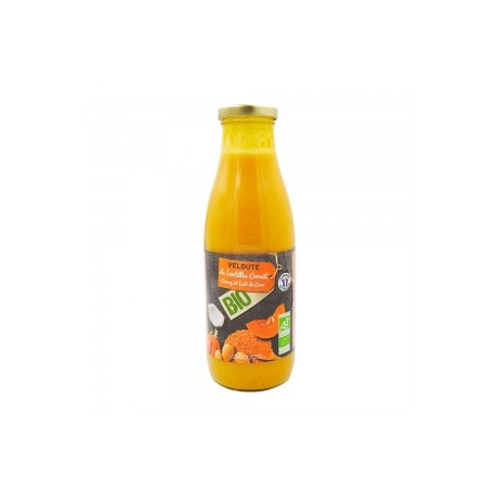 CARTON DE 6 VELOUTE LENTILLES CURRY COCO BIO 4CL