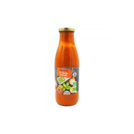 CARTON DE  6 VELOUTE DE TOMATES ET BASILIC BIO 73CL