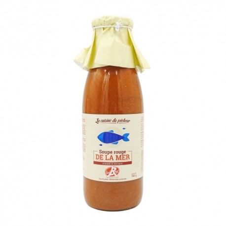 CARTON DE 6 SOUPE DE POISSON LABEL ROUGE 75 CL