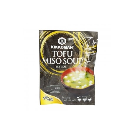 CARTON DE 12 SACHETS SOUPE MISO INSTANTANNEE TOFU 30 GR