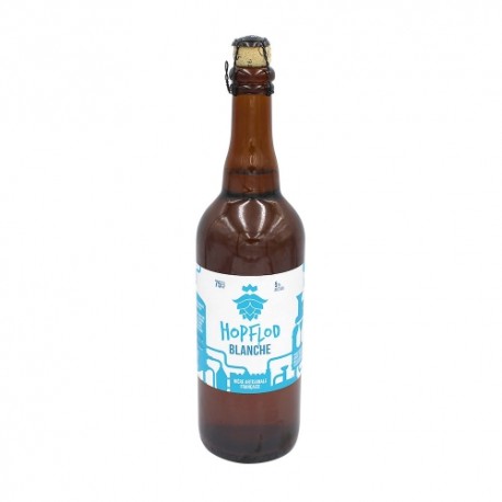 CARTON DE 12 BIERES BLANCHE HOPFLOD 75CL