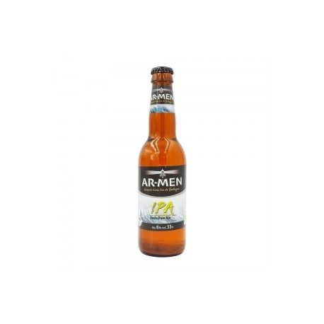 CARTON DE 12 BOUTEILLES BIERES IPA BIO ARMEN 33CL