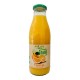 CARTON DE 6 BOUTEILLES JUS D'ORANGE AVEC PULPE BIO 75CL