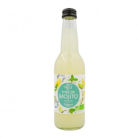 CARTON DE 12 BOUTEILLES BOISSONS GAZEUSES JIRGIN MOJITO BIO 33CL