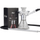 MINI SHISHA DE LUXE ARGENT 20 CM