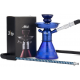 MINI SHISHA DE LUXE BLEUE 20 CM