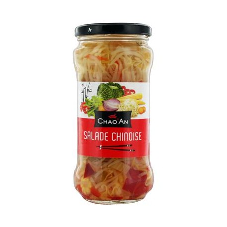 CARTON DE 12 POTS SALADE CHINOISE 180 GR CHAO AN