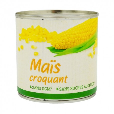 CARTON DE 12 BOITES DE MAÏS CROQUANT 285 GR