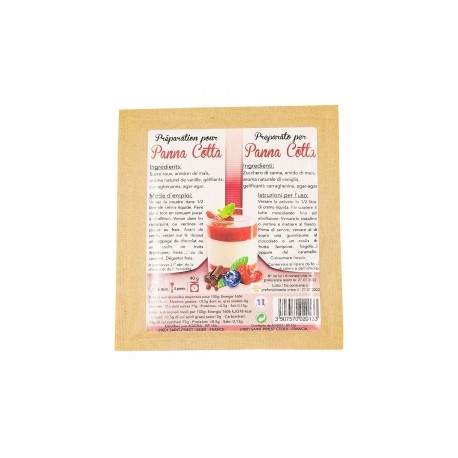 CARTON DE 25 SACHETS PANNA COTTA 40 GR