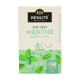 CARTON DE 20 BOITES THE VERT A LA MENTHE 20 PYRAMIDES RENUTE