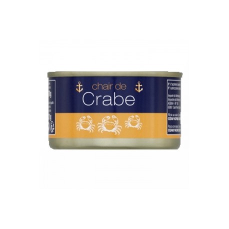 CARTON DE 24 BOITES CHAIR DE CRABE 121 GR