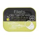 CARTON DE 17 BOITES FILETS DE SARDINES HUILE OLIVE EXTRA VIERGE