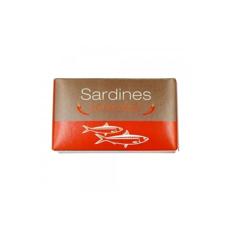 CARTON DE 54 SARDINES PIMENTEES MAROC 125 GR