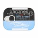 CARTON DE 15 BOITES SARDINES SANS ARRËTES AU NATUREL 80.50 GR