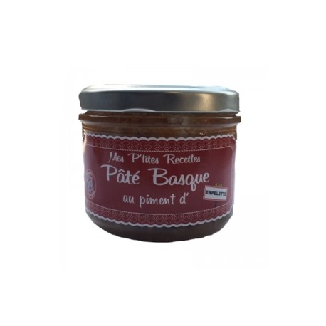 CARTON DE 6 POTS PATE BASQUE AU PIMENT D'ESPELETTE 220 GR