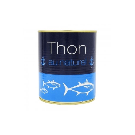 CARTON DE 12 BOITES THON NATUREL ALBACORE 4/4 600 GR