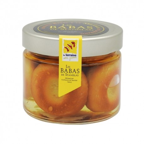 CARTON DE 8 POTS BABAS A LA MIRABELLE DE LORRAINE 290 GR