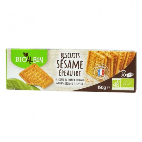 CARTON DE 12 BOITES BISCUITS EPAUTRES SESAME BIO 150 GR