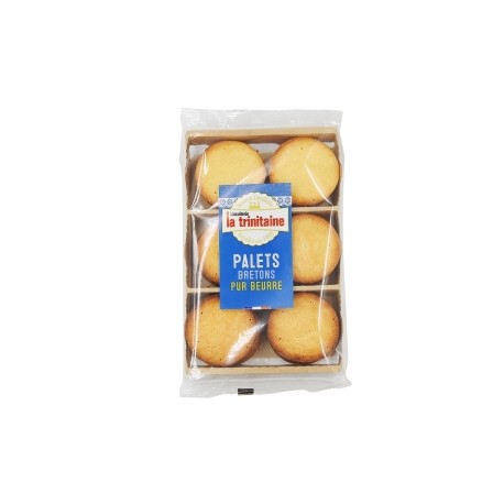 CARTON DE 16 SACHETS PALETS PUR BEURRE 220 GR LA TRINITAINE