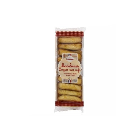 CARTON DE 18 SACHETS MADELEINES LONGUES 250 GR LA TRINITAINE FRANCE