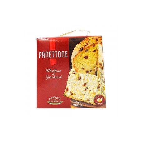 CARTON DE 12 BOITES PANETTONE PUR BEURRE 900 GR