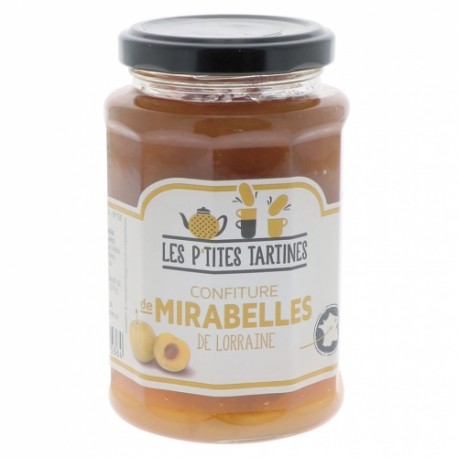 CARTON DE 6 POTS CONFITURE DE MIRABELLES DE LORRAINE 315 GR