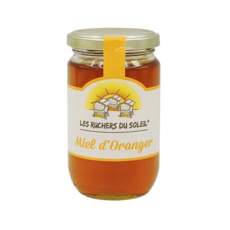 CARTON DE 6 POTS MIEL ORANGER 375 GR