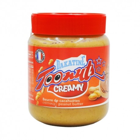 CARTON DE 12 POTS BEURRE DE CACAHUETES TOONUTS CREAMY 350 GR