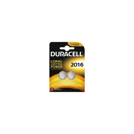 CARTON DE 10 BLISTERS 2 PILES DURACELL 2016