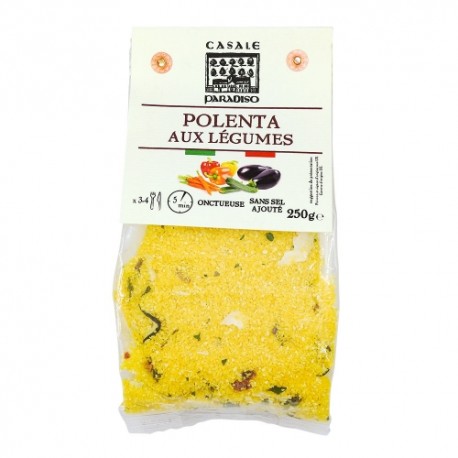 CARTON DE 12 SACHETS POLENTA AUX LEGUMES CASALE PARADISO