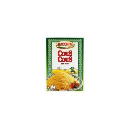 CARTON DE 12 BOITES COUSCOUS FIN 500 GR BACCHINI