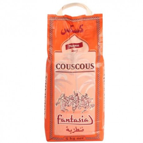 SAC 5 KG COUSCOUS MOYEN FANTASIA