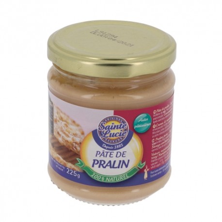 CARTON DE 6 POTS PATE DE PRALIN 225 GR SAINTE LUCIE