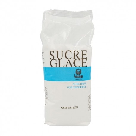 CARTON DE 12 SACHETS SUCRE GLACE 1 KG