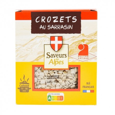 CARTON DE 12 BOITES CROZETS AU SARRASIN 400 GR