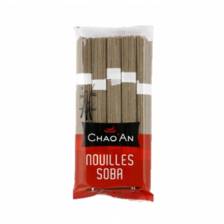 CARTON DE 24 SACHETS NOUILLES SOBA 500 GR CHAO AN