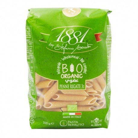 CARTON DE 20 SACHETS PATES BLE COMPLET PENNE N°31 500 GR 1881